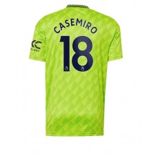 Manchester United Casemiro #18 Tredjedrakt 2022-23 Kortermet